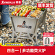 FIREPLUS露營燒烤爐戶外焚火臺(tái)篝火架野炊爐具焚火爐折疊便攜燒烤架焚火架 焚火燒烤爐+收納包
