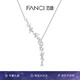 Fanci范琦紫藤Y字項鏈女花朵鎖骨鏈七夕情人節(jié)禮物生日送女友閨蜜