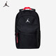Jordan耐克（NIKE）大童雙肩包夏季JORDAN男女童書包兒童 正黑色 8/20 