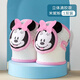 迪士尼（Disney） 嬰兒護(hù)膝 夏季 薄款 學(xué)步寶寶爬行護(hù)膝套玩耍防摔兒童護(hù)膝 兩用可調(diào)節(jié)米妮護(hù)膝1雙