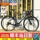 喜德盛（xds）RT180爬坡公路自行車14速變速機(jī)械碟剎X6鋁合金rt180 爬坡車架| 14速 480mm 建議身高165-180cm 曜石黑/灰