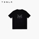 特斯拉（Tesla）官方 Tesla Life 貓頭鷹 短袖T恤純棉短袖t恤 S