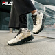 斐樂（FILA）TREK滿天星老爹鞋女鞋休閑鞋2025夏季新款厚底鞋運動鞋 奶白/黑-GB 38