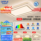 歐普（OPPLE）護(hù)眼全光譜吸頂燈客廳燈LED簡(jiǎn)約輕奢風(fēng)現(xiàn)代臥室套餐6 悅晴包安裝