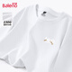 班尼路（Baleno）華夫格男士長(cháng)袖t恤秋季薄款透氣百搭港風(fēng)上衣青少年圓領(lǐng)大碼體恤