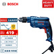博世（BOSCH）GBM 13 RE 手電鉆電動(dòng)螺絲刀手槍鉆 600瓦插電式  工業(yè)級(jí)