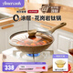 Amercook阿爾菲塔花崗巖鈦炒鍋不粘鍋麥飯石系列不沾炒菜鍋0氟涂層 無PFAS 【新三代含鈦】花崗巖炒鍋 30cm
