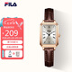 斐樂（FILA）手表女女士腕表時尚小方表七夕情人節(jié)禮物 FLL38-6512-101