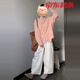 貝仙祺2025新款早春新中式粉色圓領(lǐng)襯衫外套女秋冬疊穿內(nèi)搭襯衣長(zhǎng)袖上衣 襯衫[法式獨(dú)特別致長(zhǎng)袖上衣/輕 L 55/60kg/L