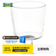 宜家（IKEA）IKEA365+透明玻璃高腳杯冷飲熱飲杯冰淇淋杯可疊放杯子 高腳杯300毫升