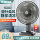 容聲（RONGSHENG）【純銅電機】電風扇家用16寸臺式風扇學生宿舍臥室搖頭定時小電扇臺扇 16英寸（塑料葉）機械款