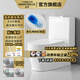 MARKCBOLCR波羅蹲坐兩用馬桶家用蹲坐一體坐便器防臭節水陶瓷座便器潮州馬桶 蹲坐兩用-管道施釉-高水箱大沖力 400坑距【適用管中離墻40cm以上]