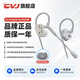CVJ 刃影 游戲耳機入耳式有線專業(yè)FPS吃雞電競震動單元耳塞電腦直播帶麥hifi發(fā)燒級耳麥 刃影-銀色