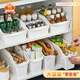 佳幫手廚房雜物筐收納盒帶滑輪小號調(diào)料框櫥柜雜物收納下水槽抽拉整理筐