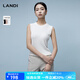 藍地（LANDI）[通穿三季]LANDI圓領(lǐng)無(wú)袖修身針織衫女吊帶背心內搭2024春夏新品 米白色 L