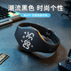 科時(shí)男款運動(dòng)防水小清新純色夏季電子手表震動(dòng)鬧鐘青少年簡(jiǎn)約時(shí)尚腕表 黑色 38mm