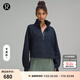 lululemon丨Scuba 女士超寬松款煙囪領(lǐng)衛(wèi)衣 LW3IJ6S 海軍藍(lán) 專屬款 XS /S
