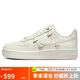 耐克NIKE板鞋女空軍一號 AIR FORCE 1運動鞋F(xiàn)V3654-111帆白37.5