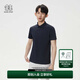 KOLON SPORT/可隆SECO空氣POLO衫 男子戶外吸濕速干防曬UPF50+抗菌T恤上衣 LHPT5AT885-NV 藏藍(lán) XL 180/100A