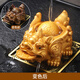 茶寵擺件招財(cái)好運(yùn)貔貅財(cái)源滾滾茶桌茶盤茶臺(tái)茶具配件變色茶玩可養(yǎng) 變色財(cái)源滾滾貔貅茶寵（綠色）