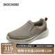 斯凱奇（Skechers）男鞋冬季保暖健步鞋通勤商務(wù)鞋軟底舒適一腳蹬休閑鞋運動鞋210808