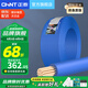 正泰（CHNT） 電線電纜 BVR國(guó)標(biāo)家裝空調(diào)多股軟線銅芯銅線照明電源線 4平方 (藍(lán)色-零線/100米)