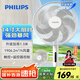 飛利浦（PHILIPS）電風扇落地扇家用14寸七葉輕音臺地兩用立式電扇3D送風節(jié)能大風量遙控定時小風扇ACR2161SFD