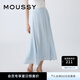 moussy 女裝新款設(shè)計(jì)感排扣花色人魚裙半身裙女028GAG30-5590 111淺藍(lán)色 S 00001