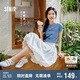 森馬（Semir）[商場同款]半身裙女防曬涼感夏季2025溫柔質(zhì)感花苞裙101325120015