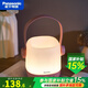 松下（Panasonic）led人體感應(yīng)喂奶小夜燈充電護(hù)眼調(diào)光調(diào)色嬰兒寶寶哺乳睡眠燈 粉色+充電插頭