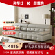 尚華仕真皮沙發(fā)2025新款軟靠頭層牛皮沙發(fā)簡約現(xiàn)代直排家用免洗客廳沙發(fā) 【接觸面頭層牛皮海綿款】 多人位 2.8米