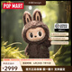 泡泡瑪特POPMART 拉布布LABUBU系列春天野夏日野情人節(jié)mokoko毛絨搪膠禮物 Zimomo大首領(lǐng)（58cm）