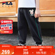 FILA KIDSx原田治聯(lián)名系列斐樂兒童長褲2025年夏季小童褲子潮
