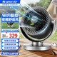 格力（GREE）電風(fēng)扇家用智能WiFi臺式變頻空氣循環(huán)扇 辦公室自動(dòng)搖頭換氣扇小型可接充電寶戶(hù)外轉葉扇落地扇 FXTZ-1507Bg3