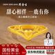 周金生黃金戒指愛心麋鹿開口對戒指環(huán)足金999送女朋友七夕情人節(jié)禮物 愛心麋鹿戒指【禮盒禮袋】 2g