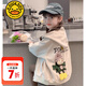 G.DUCKKIDS小黃鴨童裝女童外套春秋2025新款洋氣兒童衛(wèi)衣開衫連帽小女孩秋裝 圖片色 130 建議7~8歲【120-130cm】cm