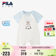FILAxTIM LAHAN聯(lián)名斐樂(lè)童裝兒童連體衣2025夏嬰幼童寶寶衣服