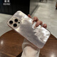 蔻殼羽紗閃粉燙金羽毛適用蘋(píng)果16promax手機殼iPhone15promax14plus13pro高級感輕奢網(wǎng)紅防摔保護套 閃粉燙金【粉色羽毛】 iPhone 13 Promax