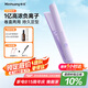 敏煌（MinHuang）【七夕情人節(jié)禮物】夾板直發(fā)卷發(fā)兩用直板夾負(fù)離子卷發(fā)棒迷你小型宿舍便攜神器 H5紫色