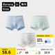蕉內(nèi)小特護301C兒童內(nèi)褲A類男女童平三角7A抗菌棉襠透氣親膚高彈3件裝