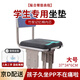 曇蓓漫學(xué)生坐墊教室板凳屁墊辦公室久坐記憶棉軟墊專(zhuān)用小學(xué)初高中生座椅 【大號】夏季透氣款（深灰色） 【升級強力雙卡扣綁帶】