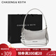 CHASENG&KEITH 潮腋下包包女包 新款單肩包輕奢斜挎包送女友禮物送送女友禮物 【銀色】女包-限定輕奢僅禮袋