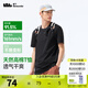 蕉下（beneunder）短袖T恤男棉感寬松休閑衣服男裝透氣干爽內(nèi)搭GP998 漫暮黑 XL