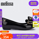 Melissa（梅麗莎）蝴蝶結(jié)低跟時(shí)尚通勤休閑女士單鞋33680 黑色 37