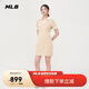MLB女款polo領(lǐng)滿印鉆石老花運動連衣裙25春季新款3FOPM0453-43BGL-M