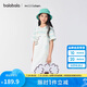 巴拉巴拉女童裙子背帶裙2025夏牛仔假兩件【miiiiichan IP】202225111063
