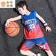 邦伊芙男童籃球服速干套裝無(wú)袖夏季背心兒童籃球服中大童運動(dòng)球衣 主圖款 150