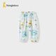童泰（TONGTAI）嬰兒褲子夏季寶寶紗布束口褲兒童外出休閑褲長(cháng)褲淺藍色90cm