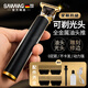 颯望【德國】電動理發(fā)器光頭神器剃光頭自理發(fā)器充電式電推子油頭推剪雕刻器成人兒童專用鬢角修剪 黑金款【全家通用 靜音不卡發(fā)】