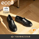 愛步（ECCO）樂福鞋男 25年夏季新款商務(wù)一腳蹬皮鞋 都市首爾522324 黑色52232401001 42